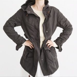 Abercrombie Twill Boyfriend Parka